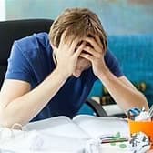 壓力大導致脫髮
